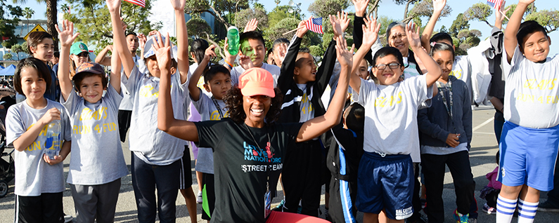 Let’s Move Nation Joins LAUSD’s 5K Move It Challenge and Health Festival